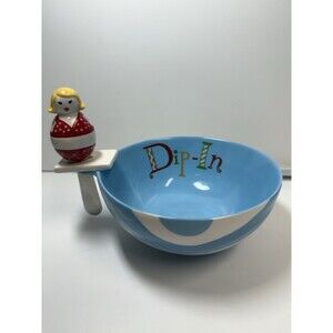 Grasslands Road Dip-In Bowl With Bikini Lady Dip Spreader Swimming Summer Set
